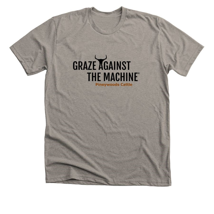 Grazer Against The Machine Pineywoods Cattle T-shirt